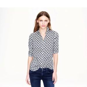 J Crew Perfect shirt size 0